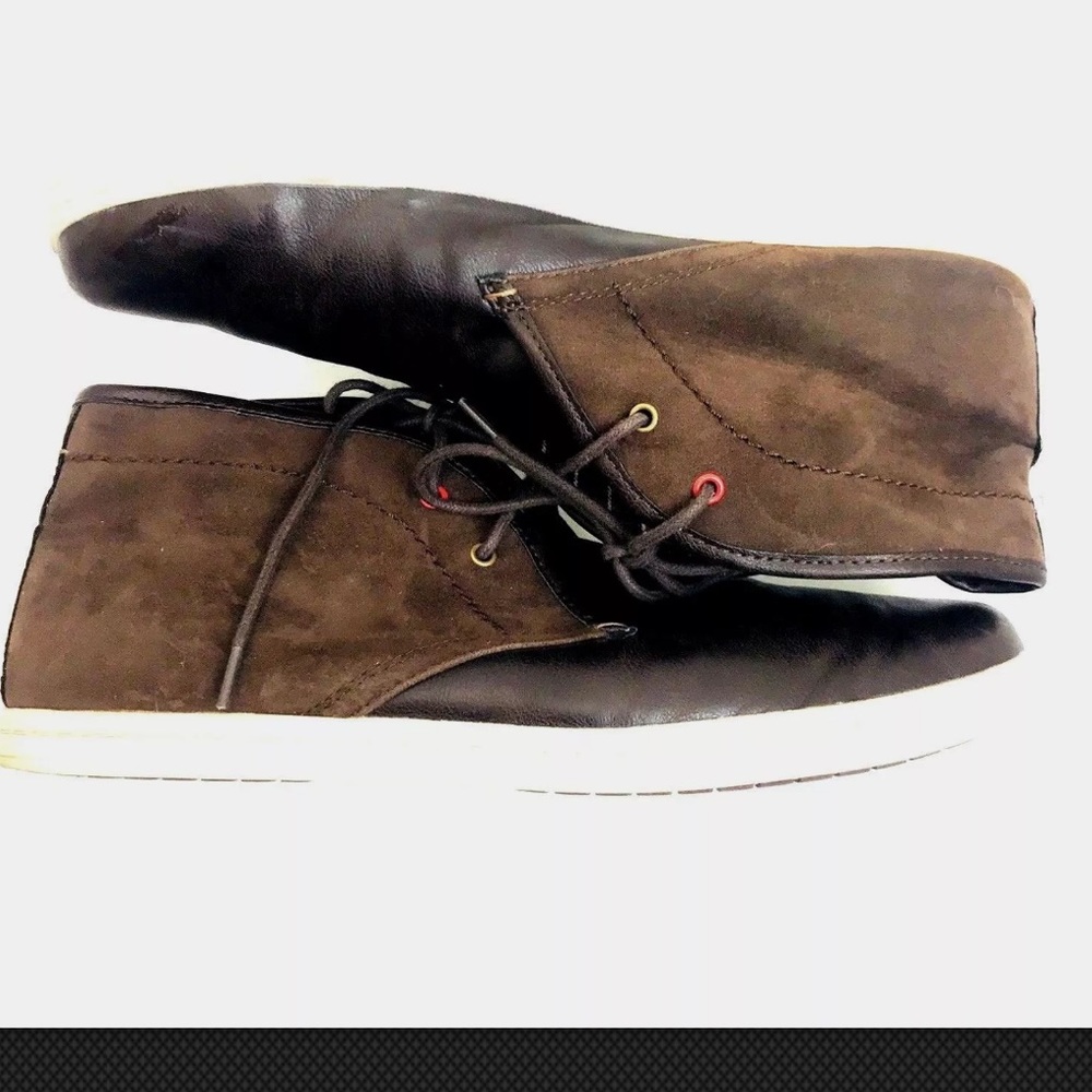 Ben Sherman Size 9.5M  Victor Leather Canvas Boot